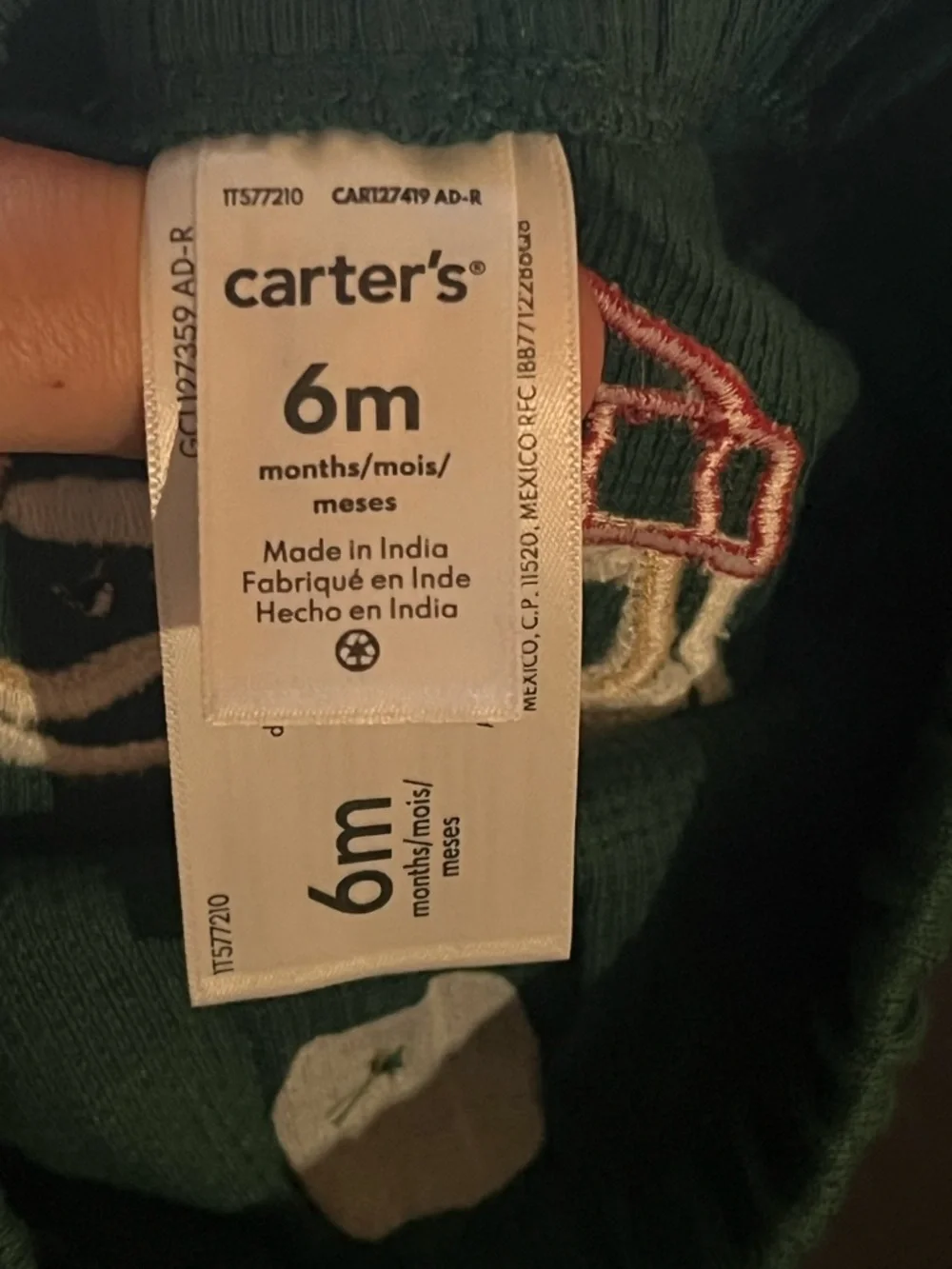 New - Carter’s “First Christmas Ever” 2-Piece Holiday Outfit